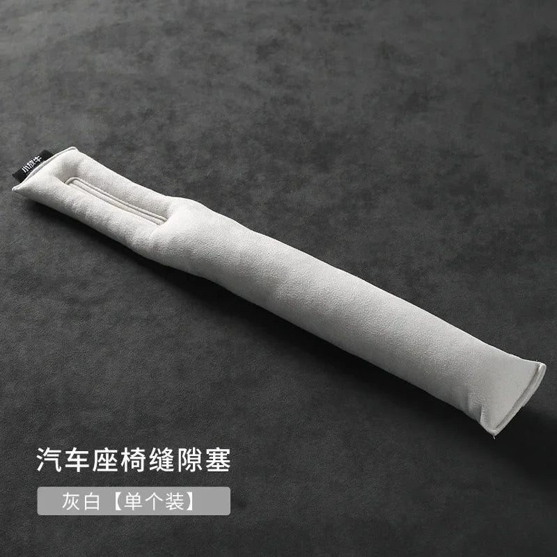 Suede Car Seat Gap Filler Soft Car Styling Padding Leather Leak Pad Plug Spacer Universal Interior Accessories Car Organizer