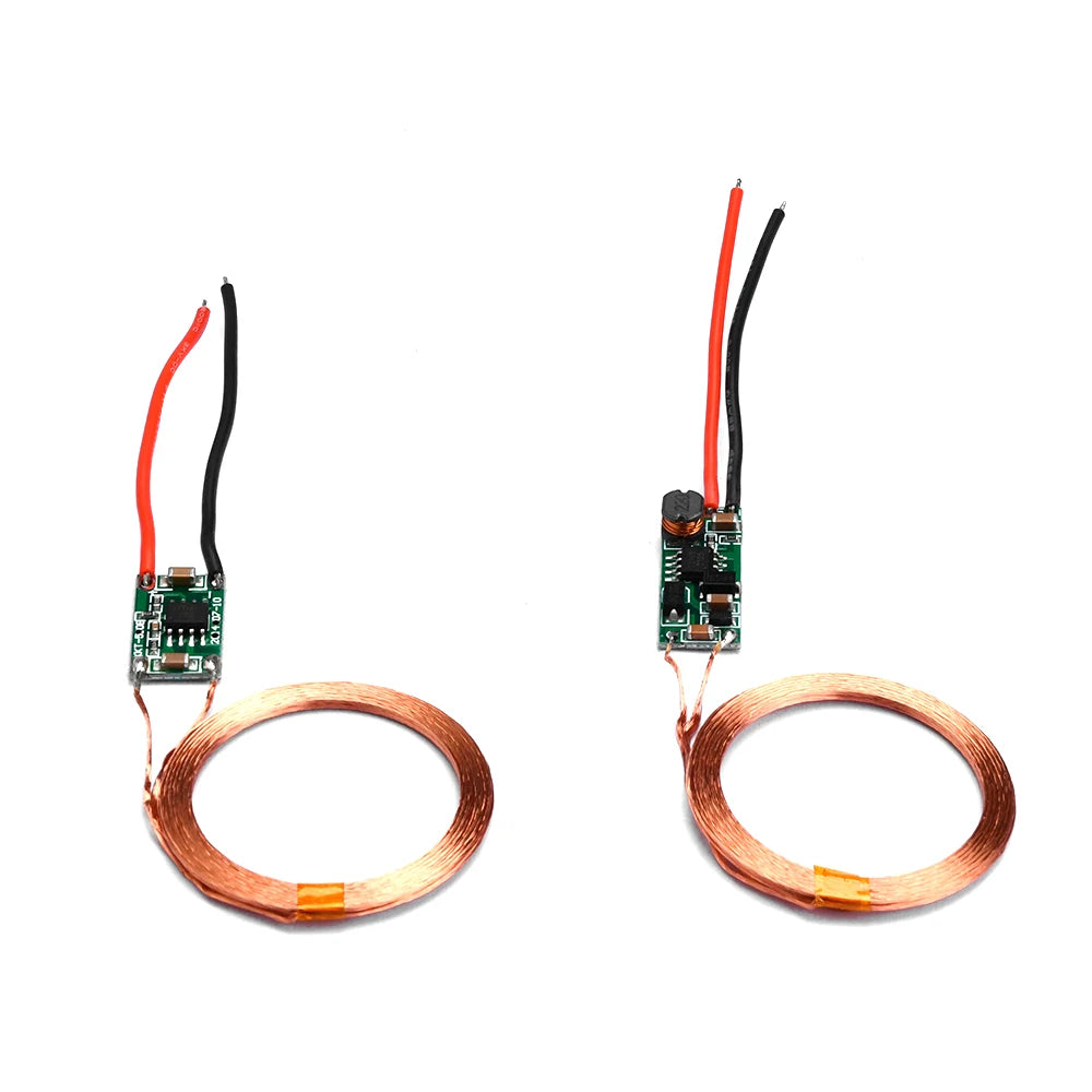 5V 1A/5V2A Wireless Power Supply Module Wireless Charger Module Transmitter Receiver Terminal Circuit Board Module for DIY Phone