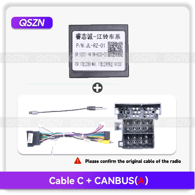 QSZN 2012-2016 For ISUZU D-MAX/MU-X/Chevrolet Trailblazer/Colorado/S10 2012-2016 Car Radio Android Player Stereo Frame Fascia