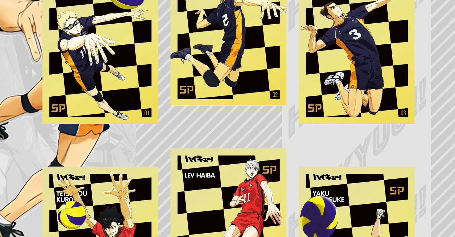 Haikyuu CardsThe Junkyard Showdown Is Coming Hotly with A Passionate Opening Classic Collectible Card Toys and Gifts