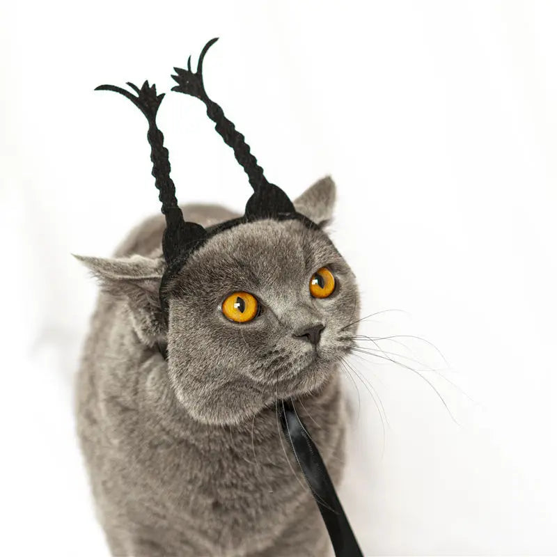 Pet Costume Funny Headwear for Cat Puppy Dog Halloween Photography Props Party Supplies Pet Accessories