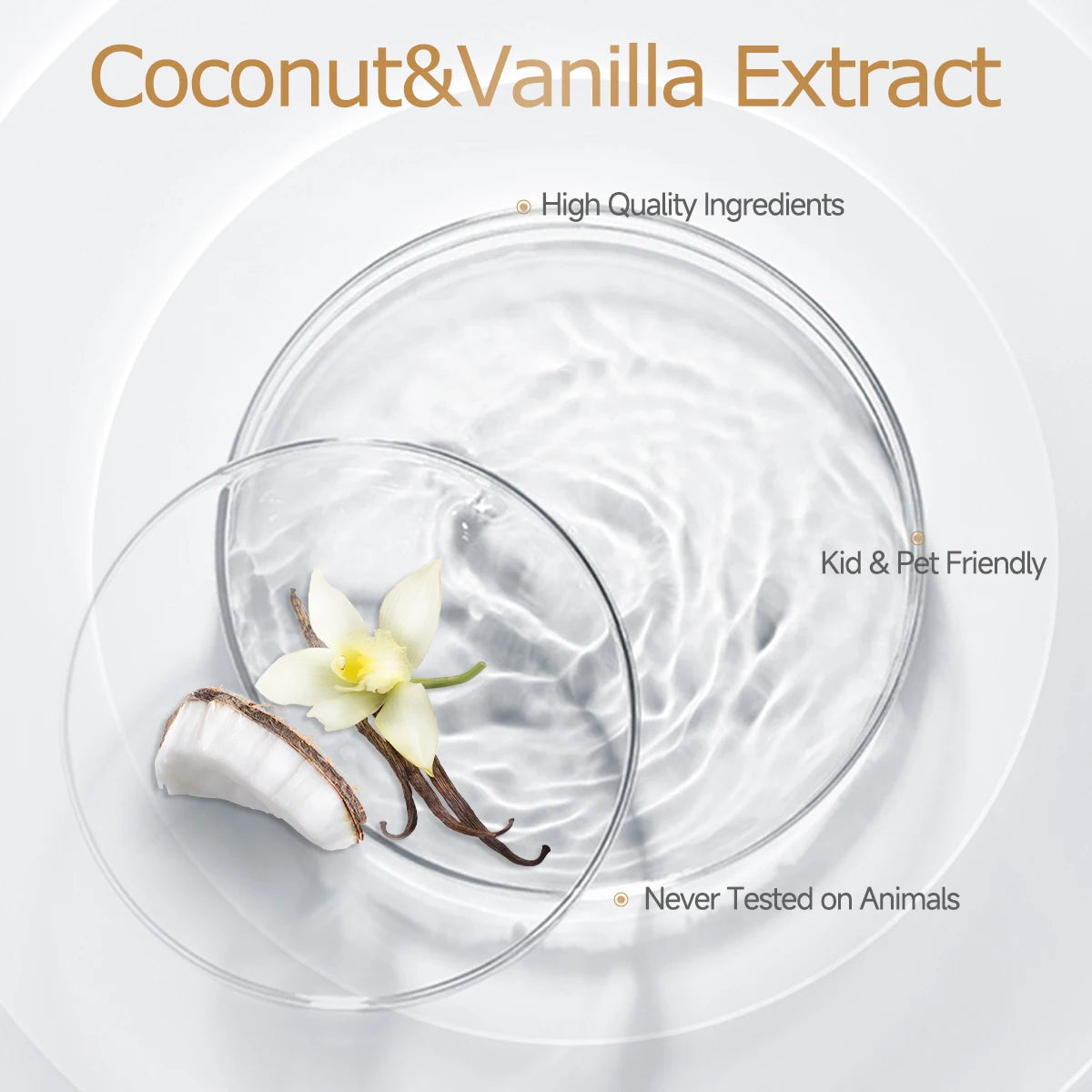Coconut Vanilla Essential Oil Long-lasting Fragrance Fragrance Aromatherapy Skin Care Hair Care Hair Care All Skin Types
