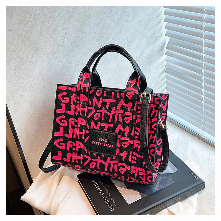 PU Leather Casual Crossbody Bags for Women Ladies Luxury Designer Tote Handbag Female Large Capacity Travel Shoulder Bag Sac