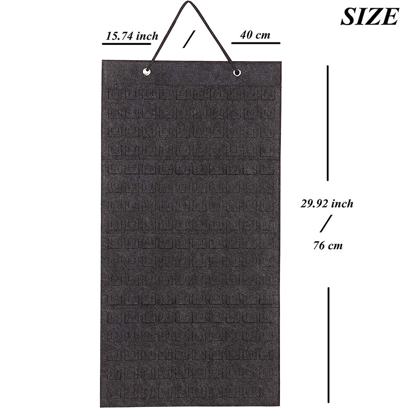 Earrings Hanging Organizer Wall Earring Holder Soft Felt Hanger For Jewelry Necklace Earring Ring Stud Display Holder