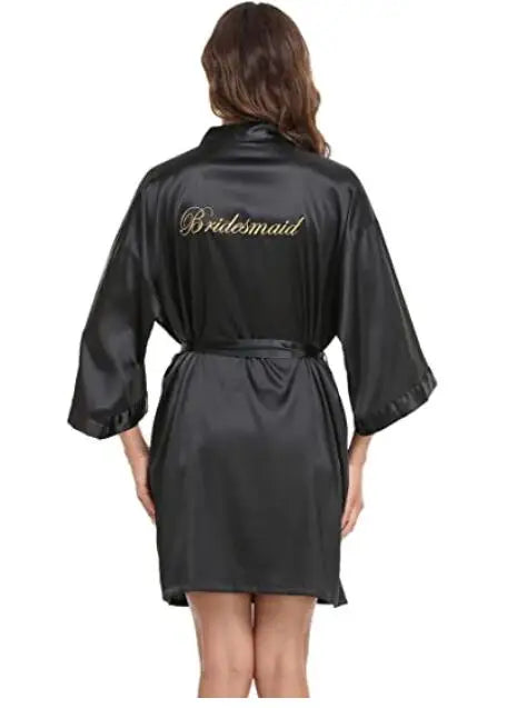 Summer Lace Sleepwear Bride&Bridemaid Wedding Robe Gown Solid Embroidery Kimono Bathrobe Women Casual Home Night Dress M L Xl