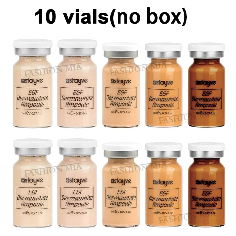 Korea Stayve BB Cream Glow Skin Booster Ampoule Kit Niacinamide/Salmon DNA  Face Foundation Moisturizing Cream Skin Care Beauty