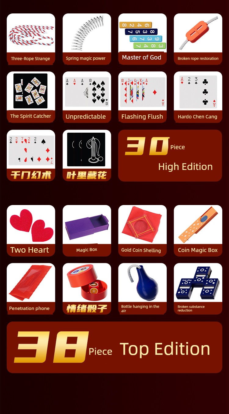 Kids Elementary School Boys and Girls Birthday Gift Puzzle 6 Years Old New Best Selling 8 Internet Celebrity 10 Magic Prop Toy Boys