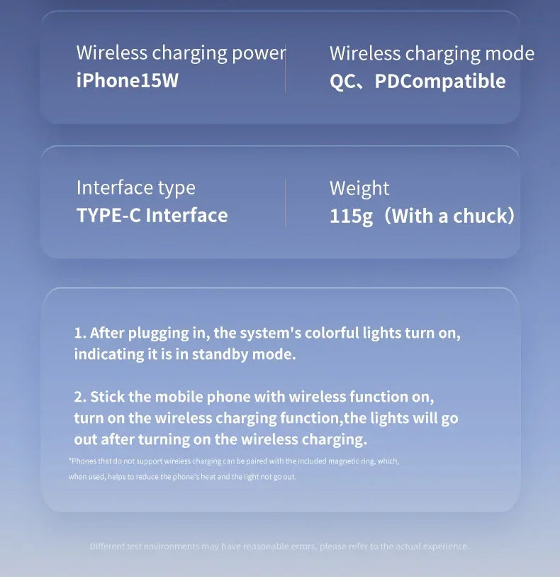 Magnetic Wireless Car Charger Phone Holder QI2 Ice Cooling RGB Tempered Glass Fast Charging Radiator For Magsafe iPhone 12-16