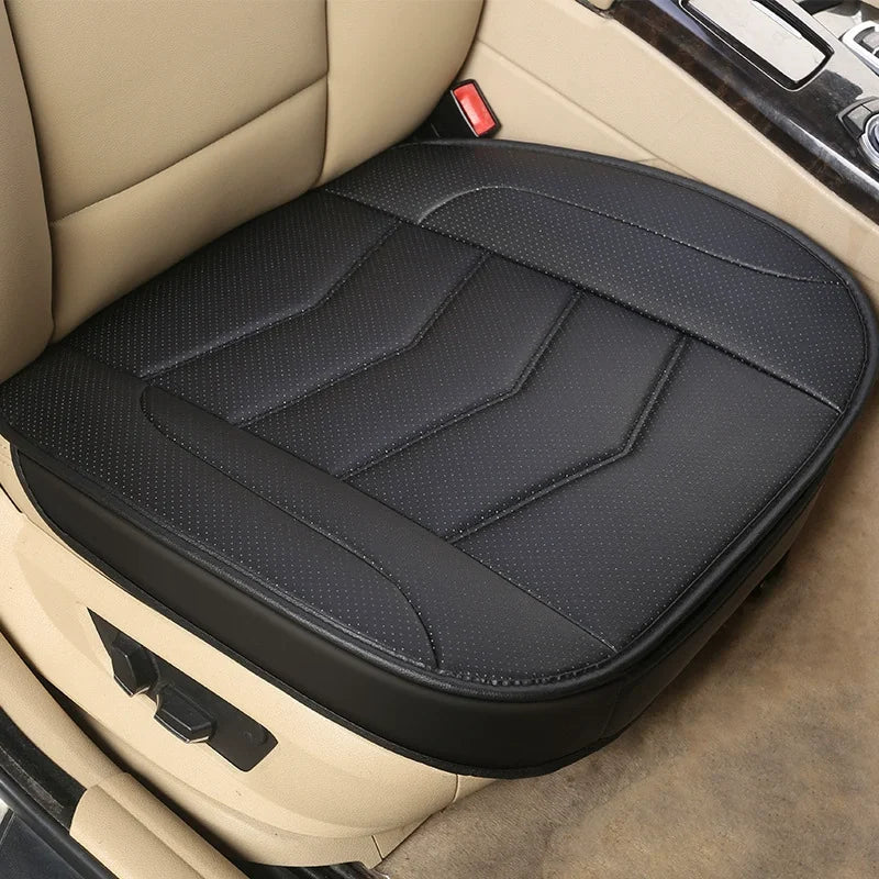 Luxury Car Seat Cover PU Leather Seat Cushion Covers Universal Auto Interior Seats Protection Pad Mat Four Seasons
