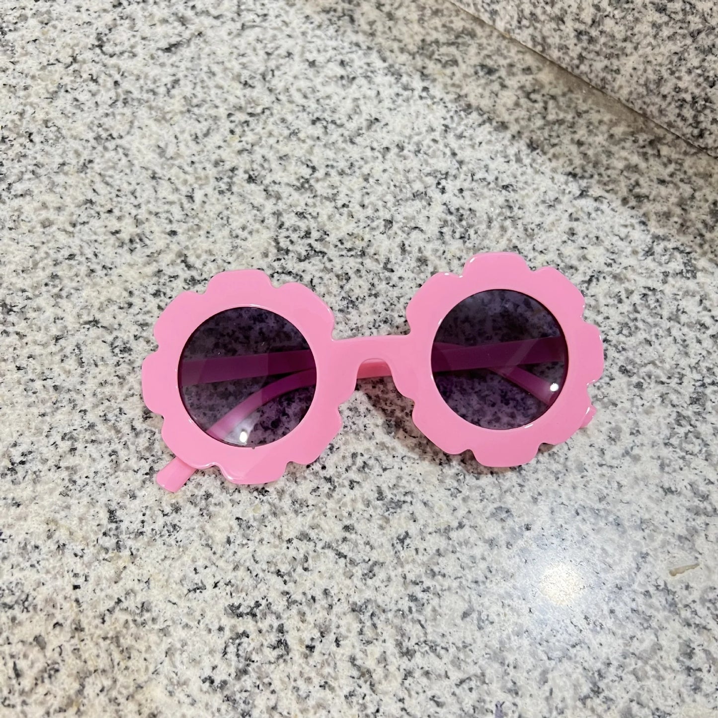 2023 new cute children's frosted glasses color series baby sunglasses