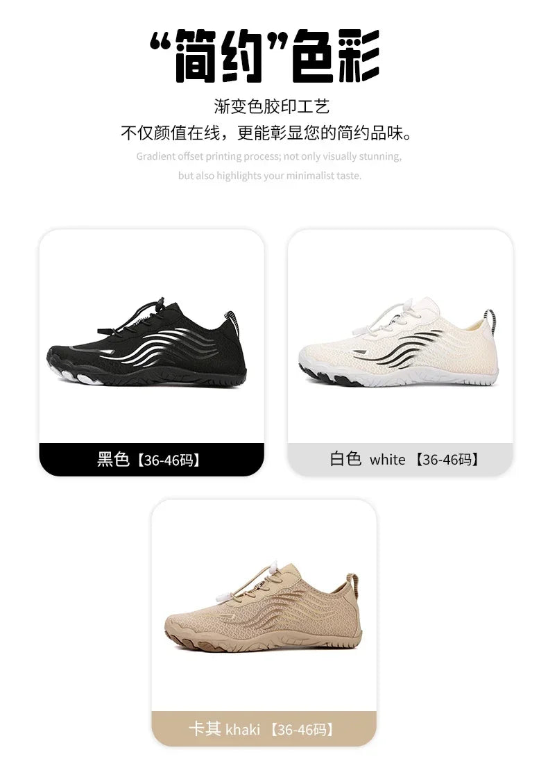 Aqua Shoes For Women Men Barefoot Water Shoes Anti-Slip Quick-Drying Outdoor Beach Upstream Wading Swimming Shoe Sneakers Unisex