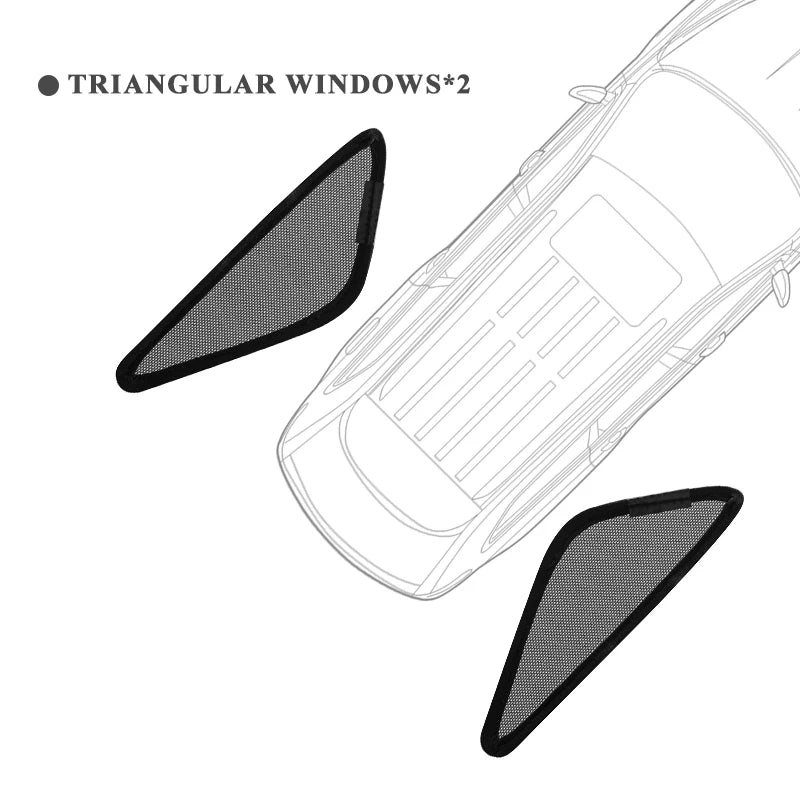 For Lexus GX 2024 2025 Land Cruiser Prado J250 LC250 Magnetic Car Sunshade Front Windshield Curtain Rear Side Window Sun Shade
