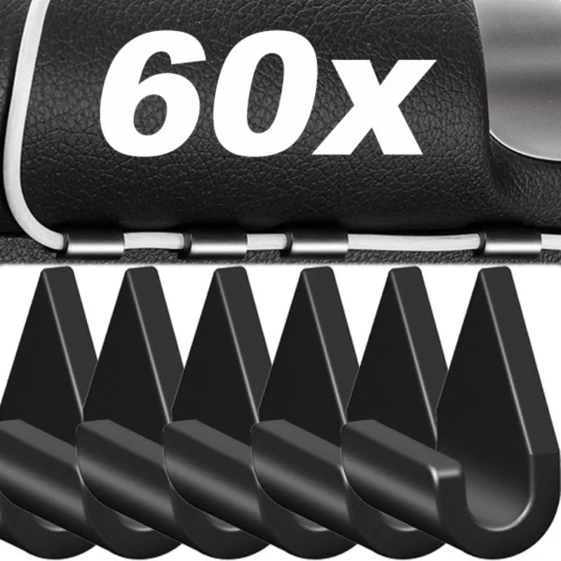 Multi-functional Fixed Wire Clip Storage Management Clip Cable Holder Car Navigation Car Charger Data Cable Fixing Clips