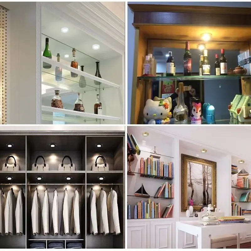 Surface Mounted Ultra-thin LED Downlight 110V-230V 7W9W12W15W18W20W CRI98 Anti-Glare Ceiling Lamp COB Spotlights Indoor Lighting