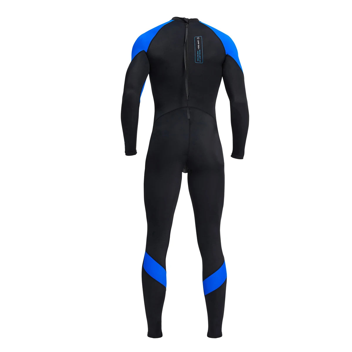 Summer Men's Long-sleeved One-piece Swimsuit Lightweight Breathable Beach Surfing Swimming Sunscreen Quick-drying Clothesdropshi