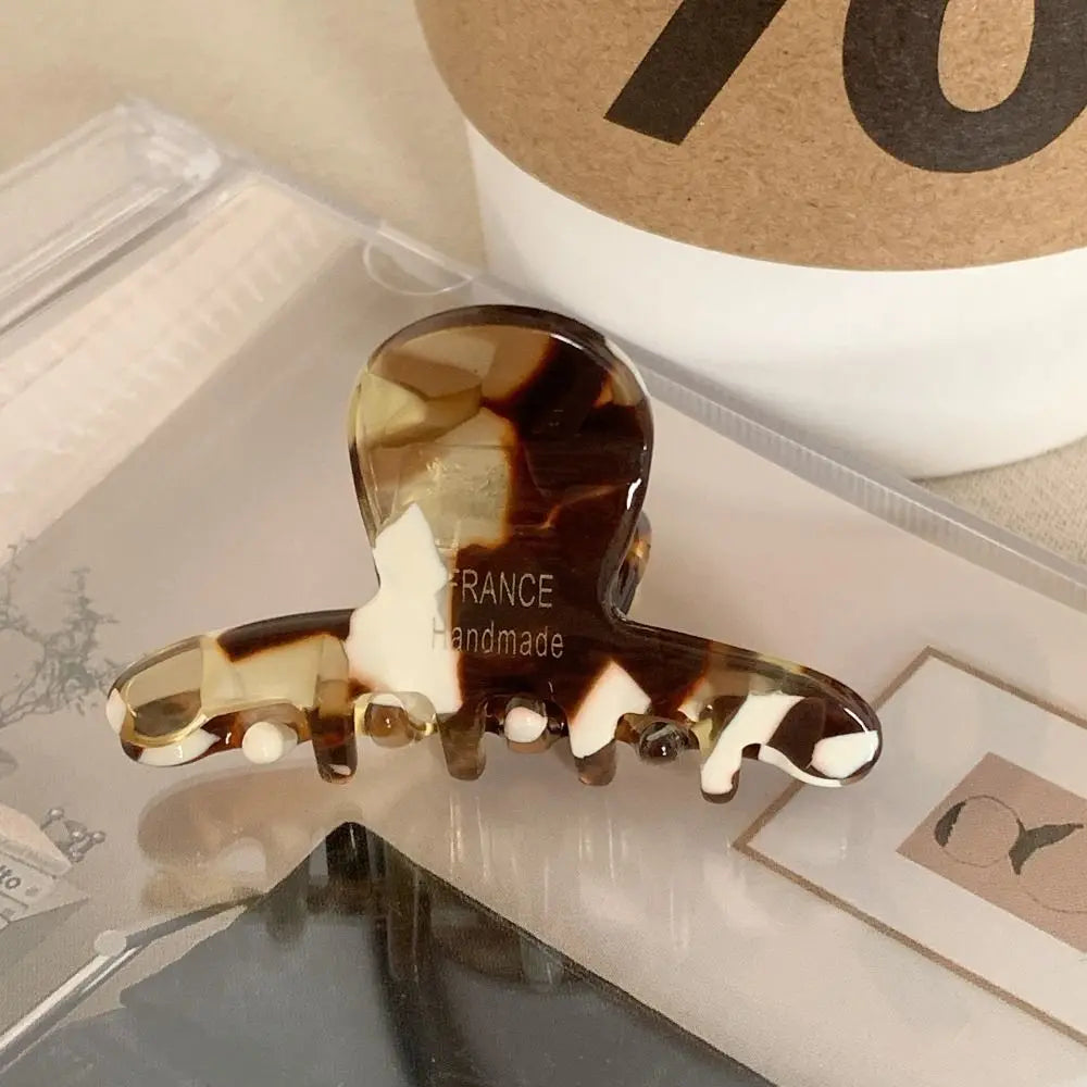 Fashion Small Claw Clip Hair Accessories Headwear Hair Claw Headdress Acetate Barrette Girls