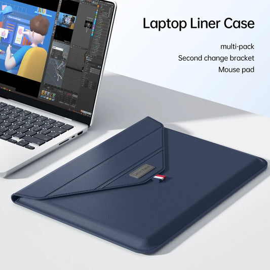 Laptop Sleeve for MacBook Air 15 M2 2023 A2941 15.3 Inch Mouse Pad Liner Case for Pro 14 M3 M1 Envelope Bag for MateBook 2023