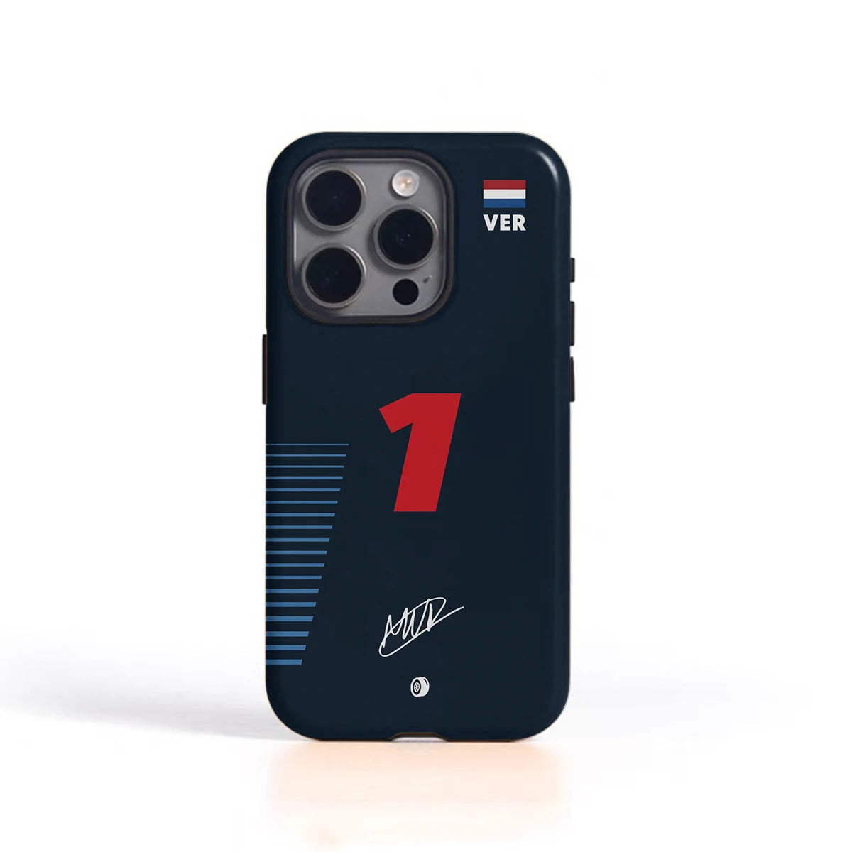 F1 NO.1 simple Phone Case for iPhone16ProMax 15 14 14 12mini 7Plus XR 2in1 tough glossy case