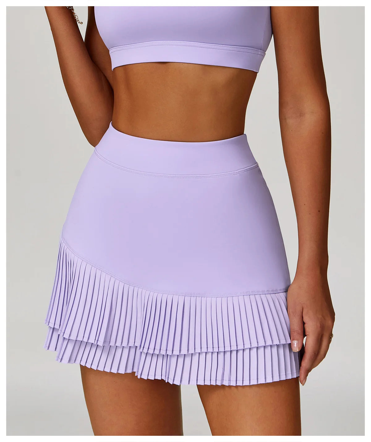 High Waist Sports Short Skirt Lined Shorts Women Fitness Yoga Quick Dry Running Sport Skirts Tennis Skirt Golf Wear for Women