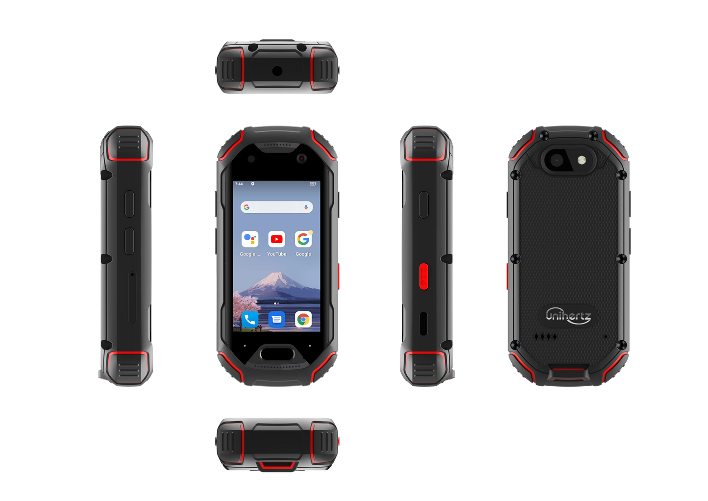 In Stock Unihertz ATOM World's Mini Rugged Smartphone 4GB 64GB Android 9 Octa Core 2.45 inch Unlocked Cellphone 2000mAh NFC