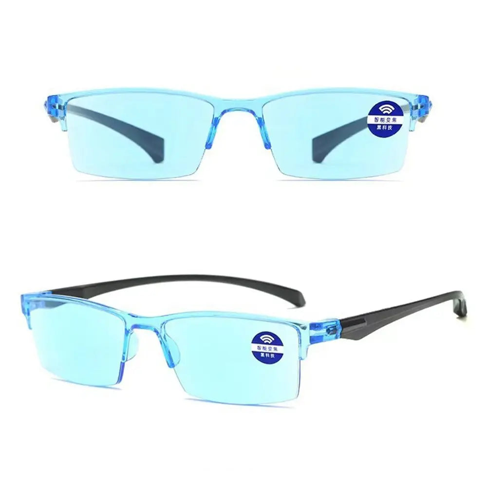 Autofocus Elegant Power Anti-Blue Light Reading Glasses Smart Anti Blue Ray Hyperopia Glasses PC Near Far Zoom Eyeglasses