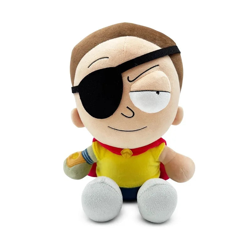 New Rick and Morty plush toy, animation merchandise doll, anime game figurine, room decoration, Halloween gift for kids