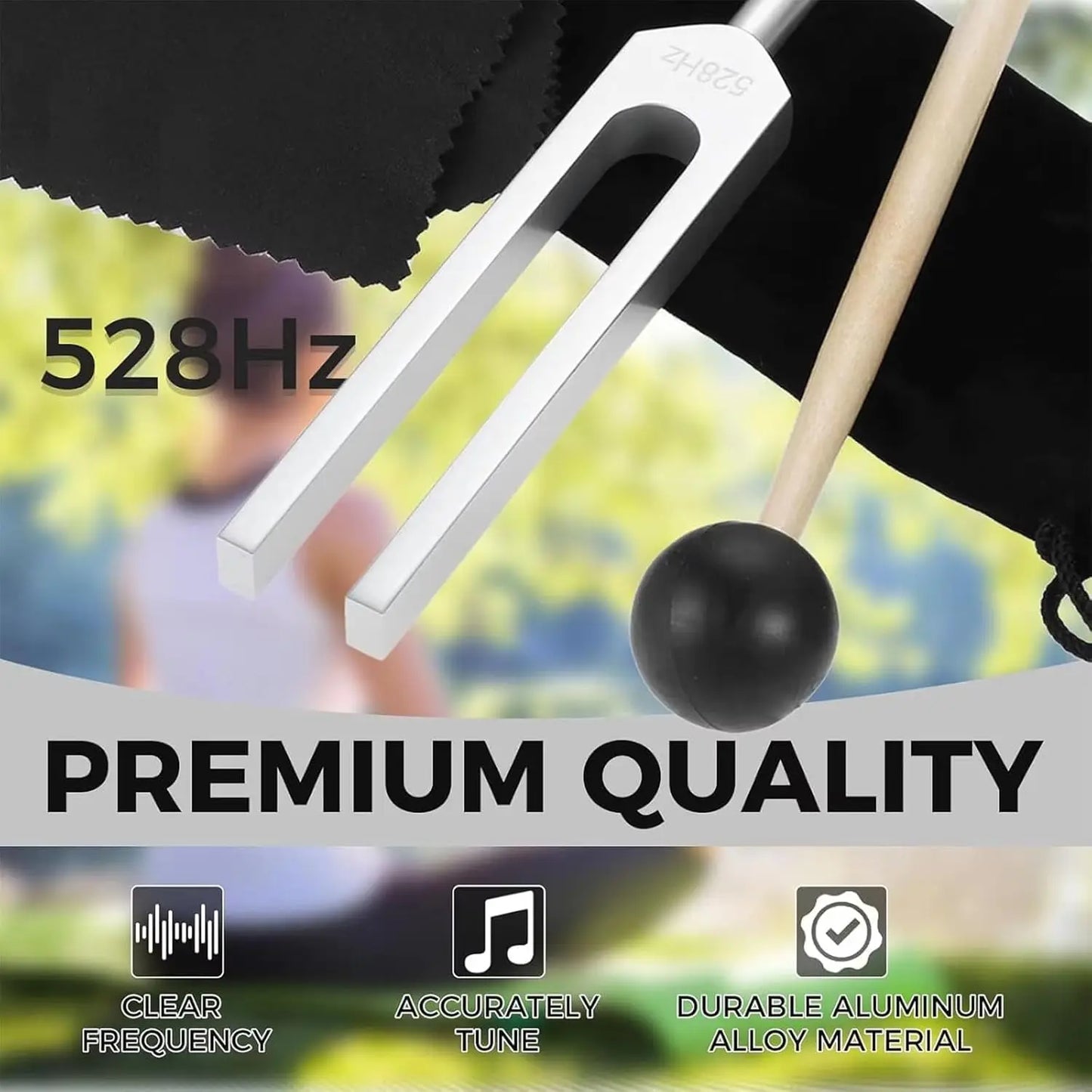 128/256/512 Set Frequency Tuning Fork for Healing Professional Tuning Fork For Healing Set With Devices Sound Healing Instrument