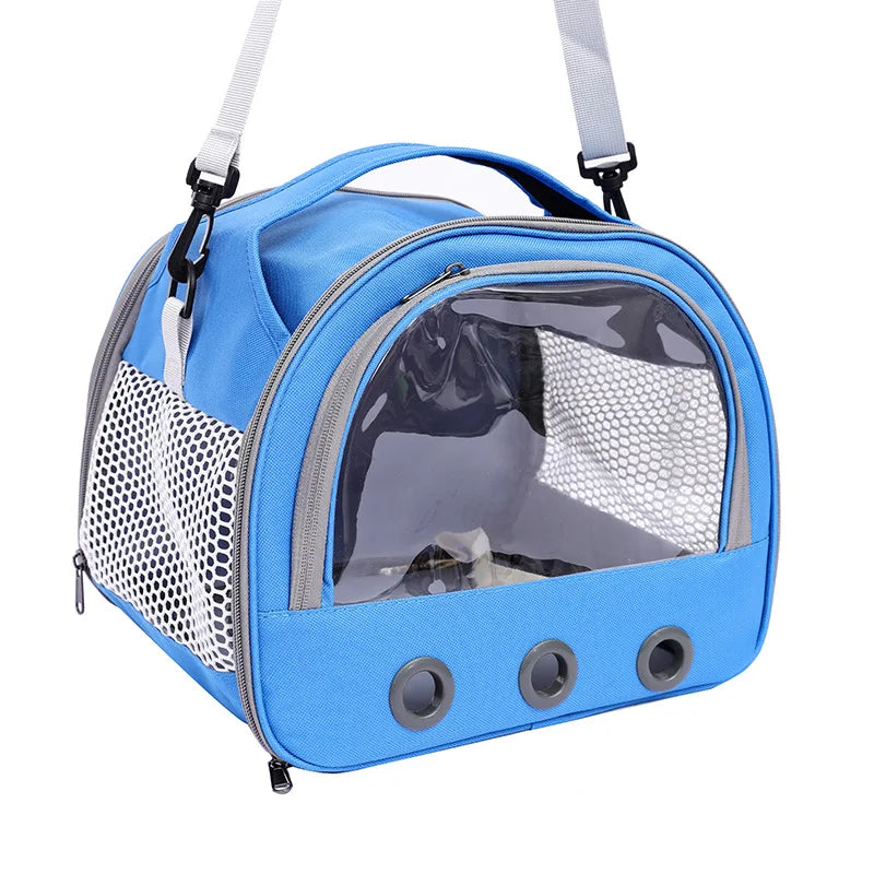 Cat bag, convenient for going out, pet dog, hamster, hedgehog, travel backpack, convenient outdoor bag bird mouse guinea pig bag