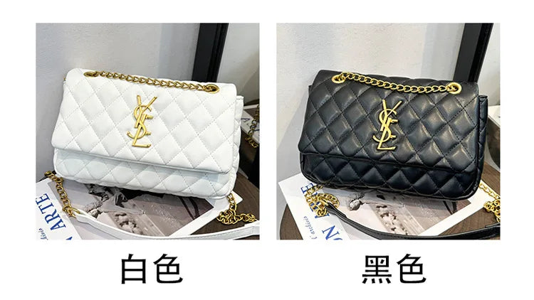 Fashionable Chic High-End Diaper Bag For Women Designer Leather Crossbody Handbag Large Capacity Trendy Tote Bag