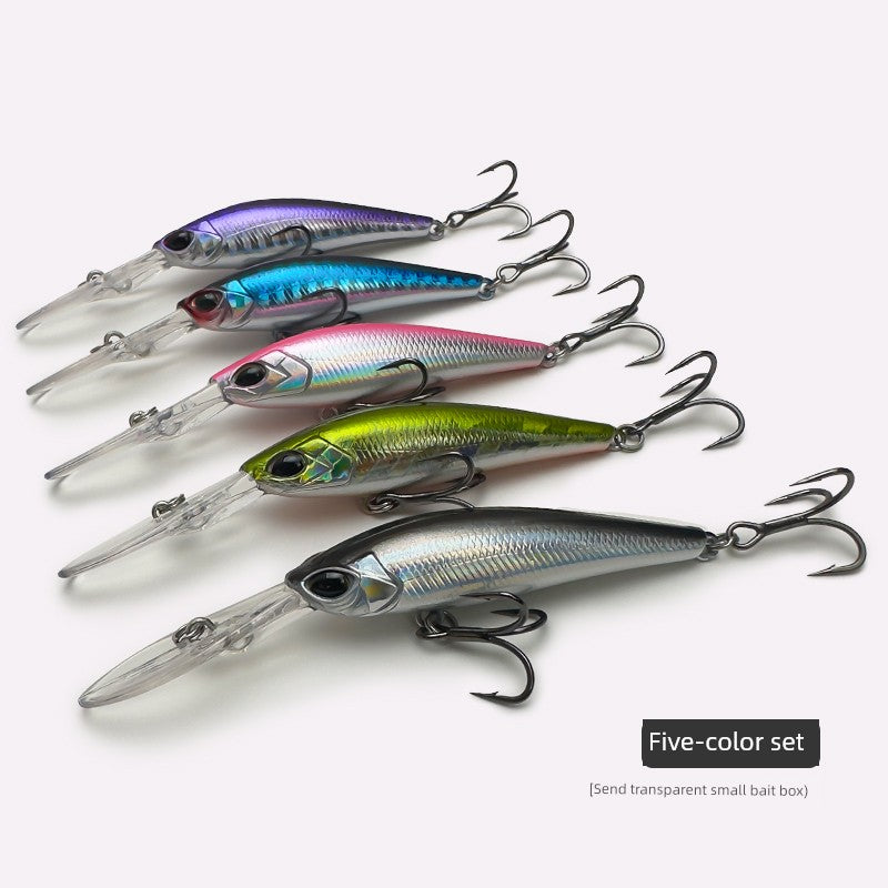 6G Long Tongue Board Speed Diving Small Mino Slow Floating Deep Diving Micro Object Lure Suspension Fishing Weever Mandarin Fish Special Kill Lure