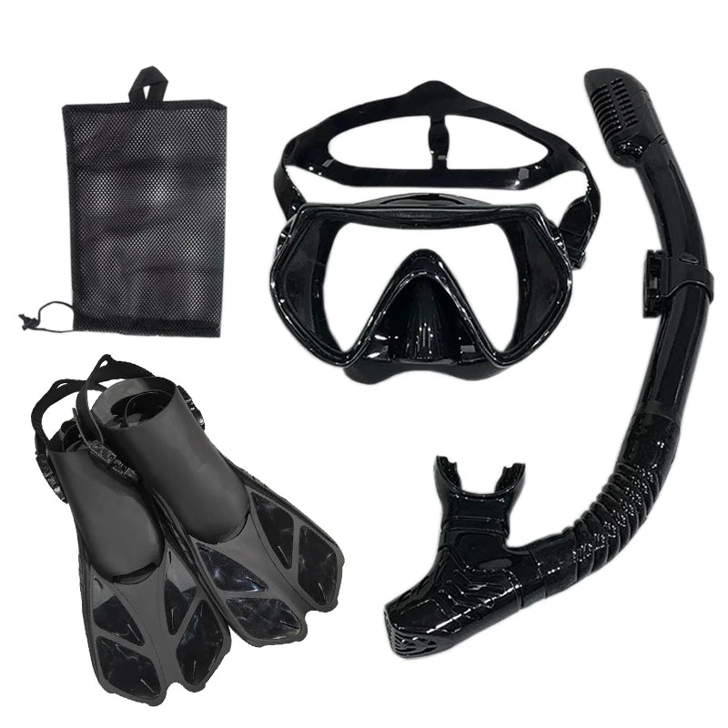 Snorkeling Scuba Diving Mask Free Diving Goggles Silicone Skirt Panoramic Dive Mask For Adults Swimming Snorkeling