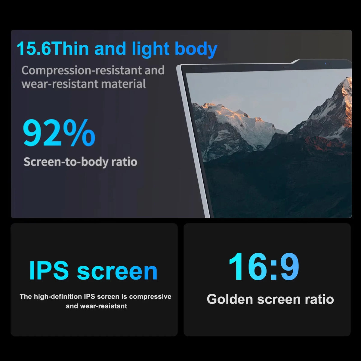 New I7 15.6' Laptop Computer PC Intel Core I7-1165G7 16GB RAM 1/2TB SSD Windows 11 Fingerprint Unlock Notebook Backlight Laptop