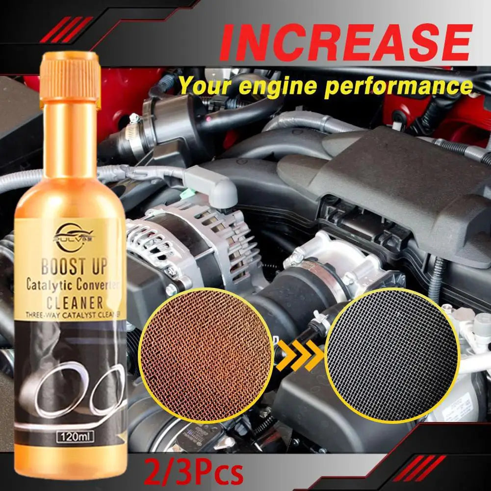 3pcs 120ML  Car Catalytic Converter Cleaners Automobile Cleaner Catalysts Easy To Clean Engine Accelerators CSV