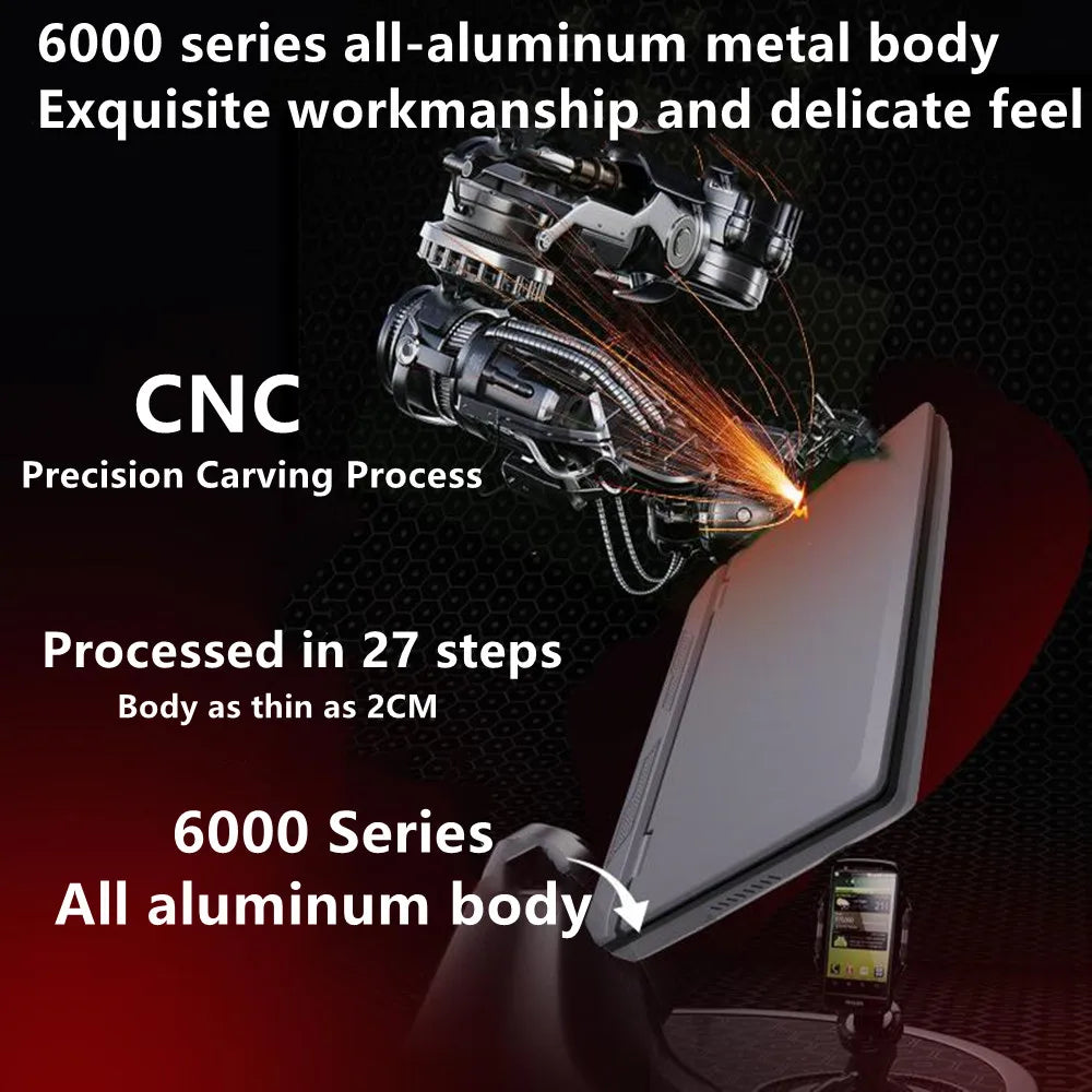 2024 Portable Mini Laptops Metal Small Notebooks Windows 11 7 Inch Touch Screen office N100 16GB+1TB IPS Netbook Micro Computer