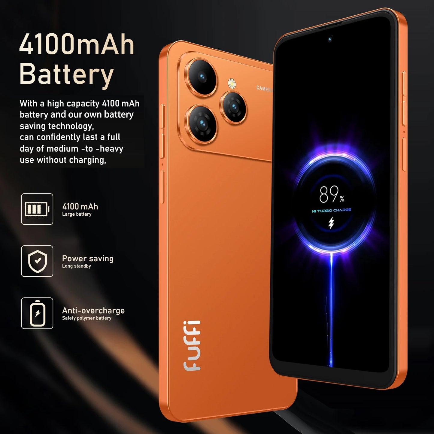 Smartphone Android,6.56 inch,8+256GB ROM,4G Network,Mobile phones,Dual SIM,13+16MP Camera,Cellphones