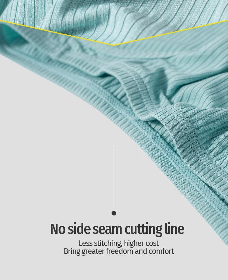 CMENIN 5Pcs Cotton Breathable Briefs Men Underwear Comfort High Quickly Jockstrap Man Underpants Brief Man AD7118