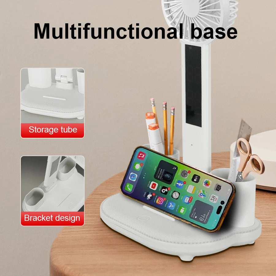 Rechargeable Led Desk Lamp for Study Table Lamp Led Eye Caring Light With 3 Color Modes Dimmable Reading Study and Office Work