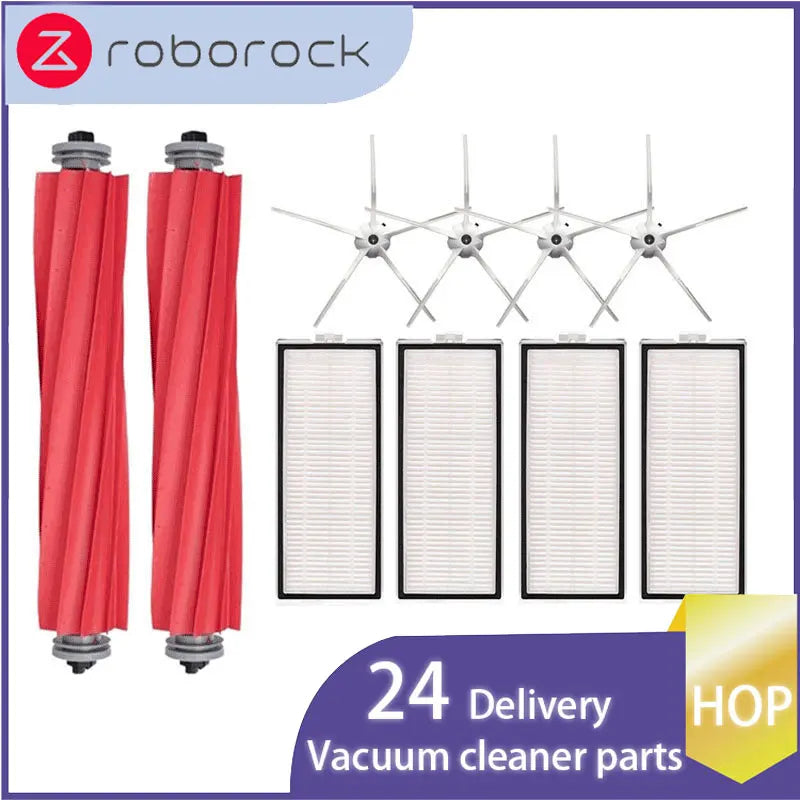 Roborock Q7 / Q7+ / Q7 Max+ Robot Vacuum Roller Brush, Hepa Filter, Side Brush, Mop Cloth