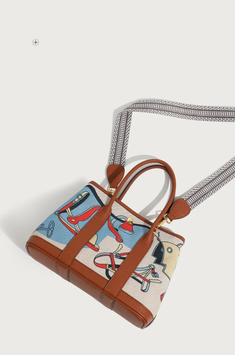 Elegant Classic Diaper Bag For Ladies Leather Crossbody Handbag High End Minimalist Unique Leisure Business Solid Color