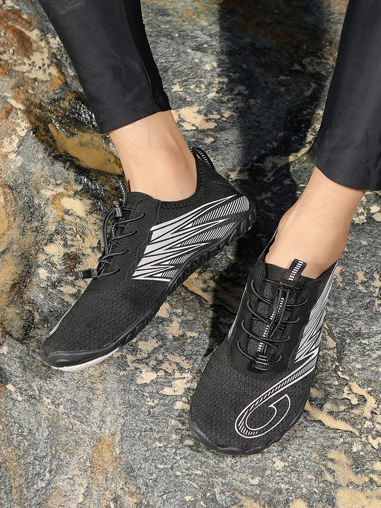 Unisex Water Sports Aqua Shoes Swimming Diving Sneakers Outdoor Beach Barefoot Gym Yoga Footwear Men Women Trekking Wading Shoes