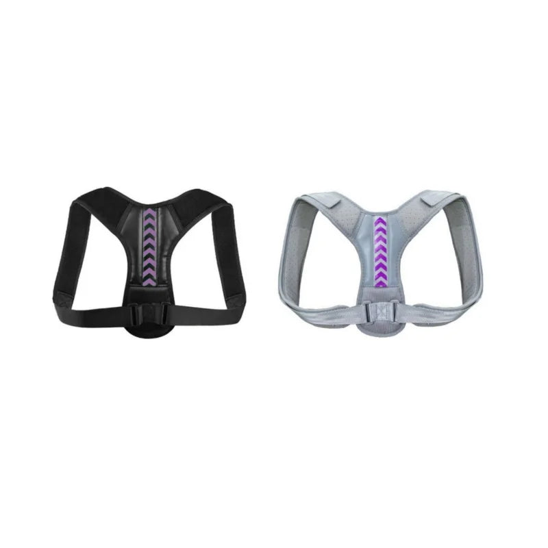 1/2Pcs Adjustable Back Shoulder Posture Corrector Belt Clavicle Spine Fashion Support  Home Office Sport Upper Back Neck Brace