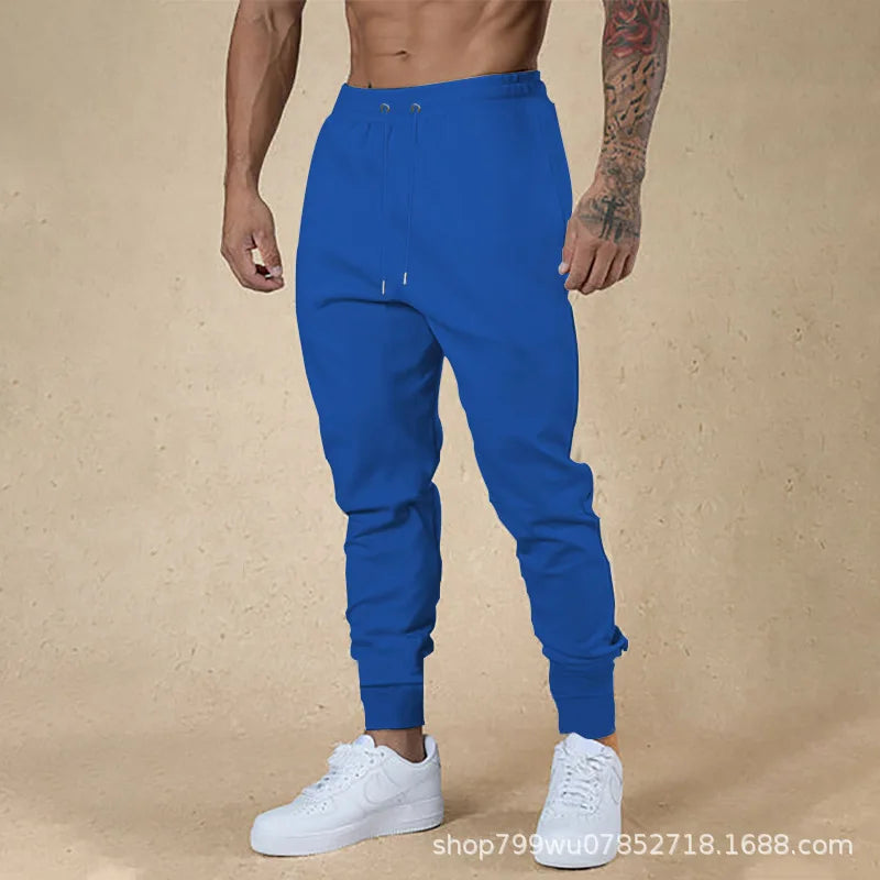 Men's Clothing 2025 Four Seasons Men's Leggings Trousers Casual Pants