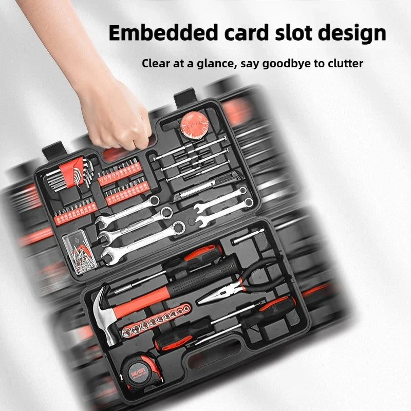 Multifunctional Tools Set Household Maintenance Portable Vehicle Tool Sets Professional Hammer Pliers Wrench Hand Tool