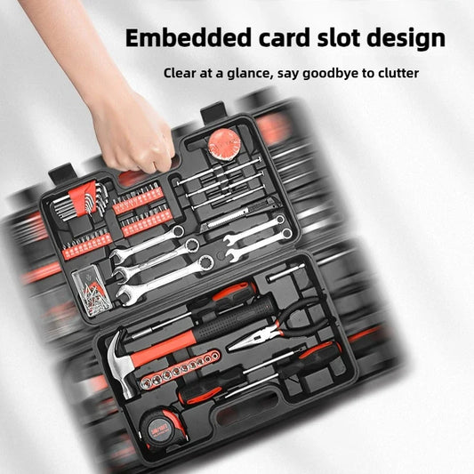 Multifunctional Tools Set Household Maintenance Portable Vehicle Tool Sets Professional Hammer Pliers Wrench Hand Tool