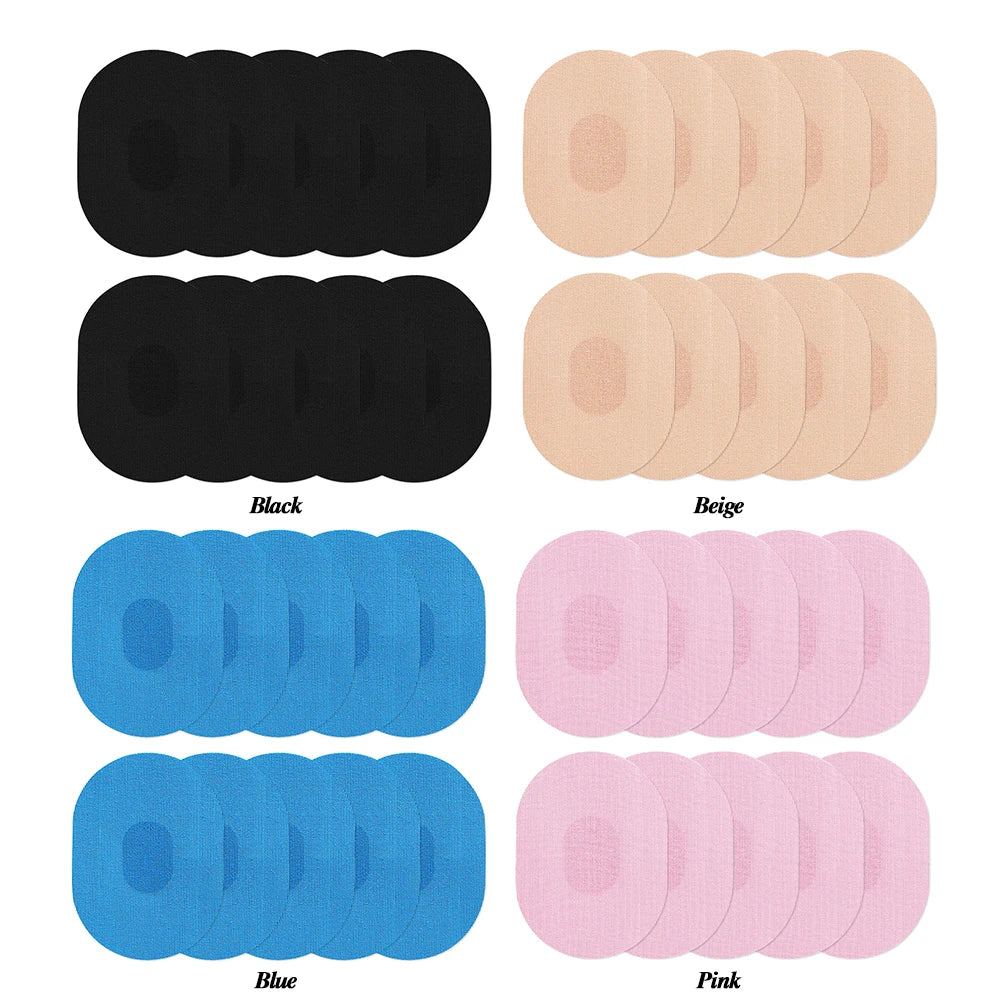 10/20Pcs Waterproof Adhesive Patches Freestyle Libre Sensor Covers Patch Clear CGM Sweatproof Overpatch Tape Long Lasting