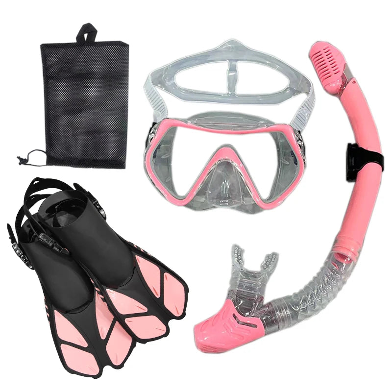 Snorkeling Scuba Diving Mask Free Diving Goggles Silicone Skirt Panoramic Dive Mask For Adults Swimming Snorkeling