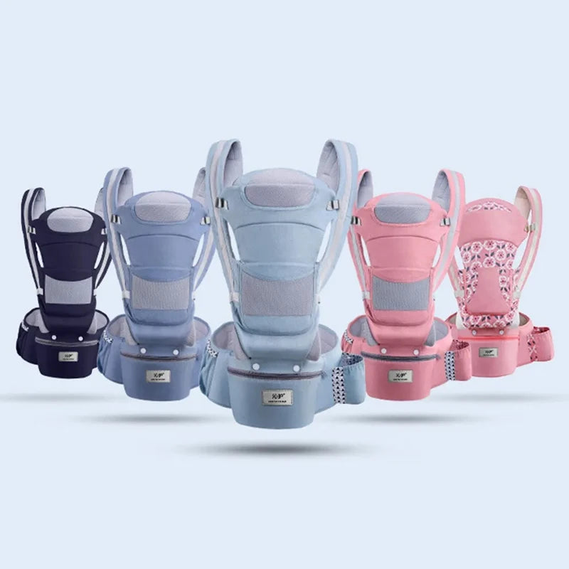 Baby Carrier Waist Stool With Storage Bag Kangaroo Shoulder Swaddle Sling Infant Kid Wrap Ergonomic Backpack Hipseat
