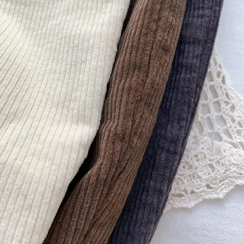 Boy Korean Children's Clothing Spring Fall Kids Trousers Corduroy Boys Pants Solid Pants Baby Girls Outfit Clothes for Teenagers