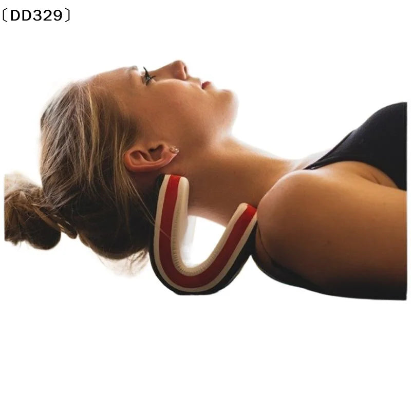 Design Neck And Shoulder Relaxer Cervical Neck Traction Pillow For Portable Cervical Spine Stretching Neck Orthoses〔DD329〕