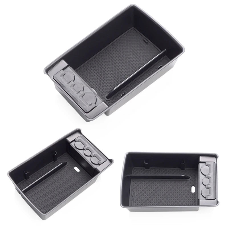 For Tayron 2019-2024 Armrest Box Storage Box ABS Car Storage Car Interior Decoration Supplies Accessories